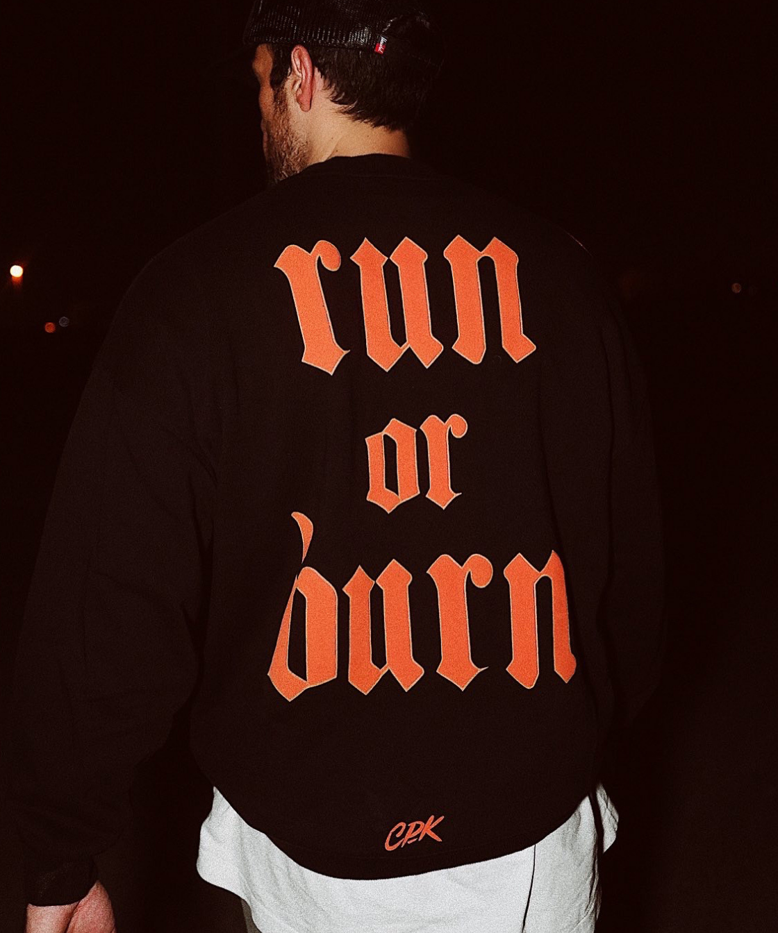 Run or Burn Crewneck