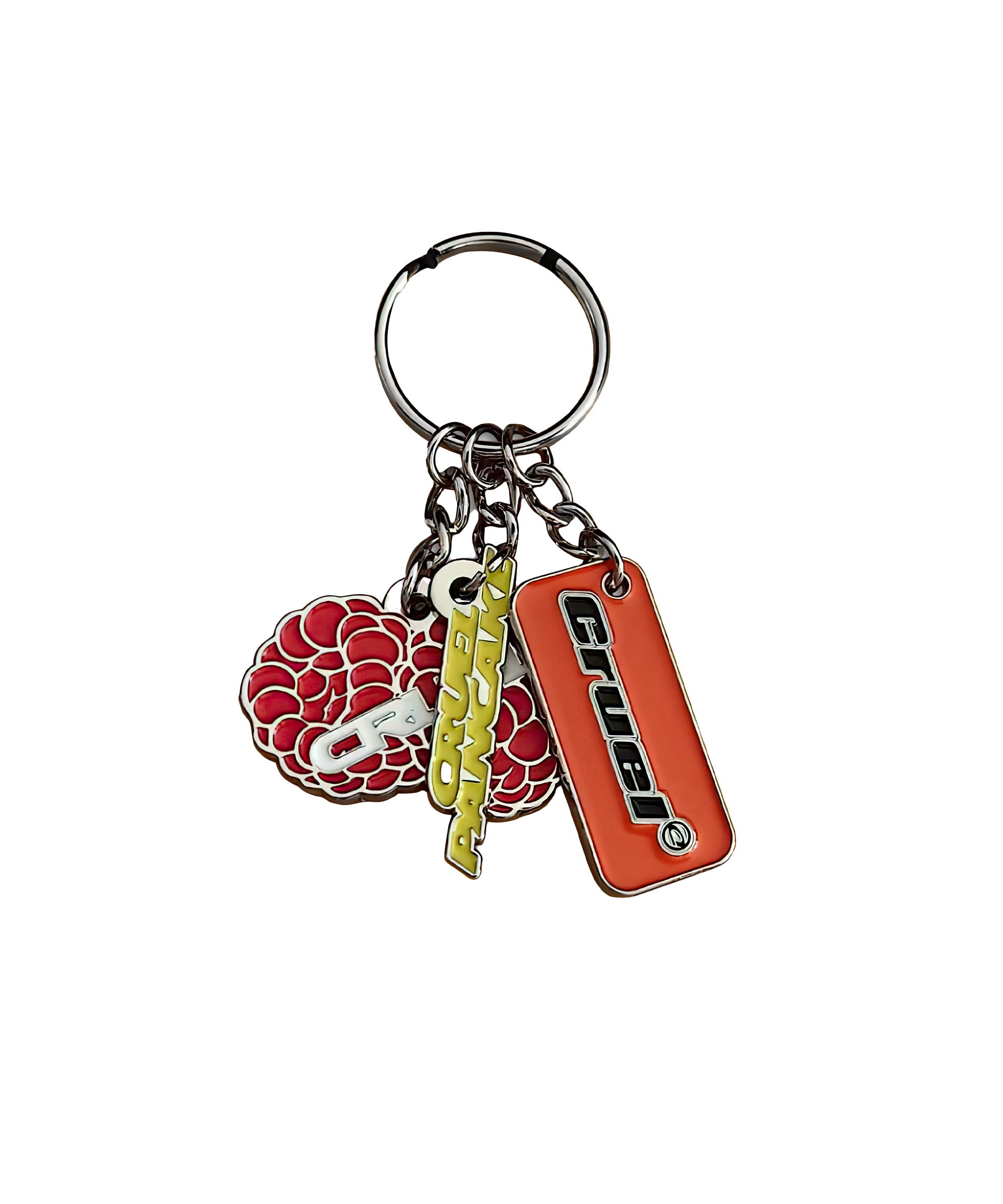 "Raspberry season" keychain