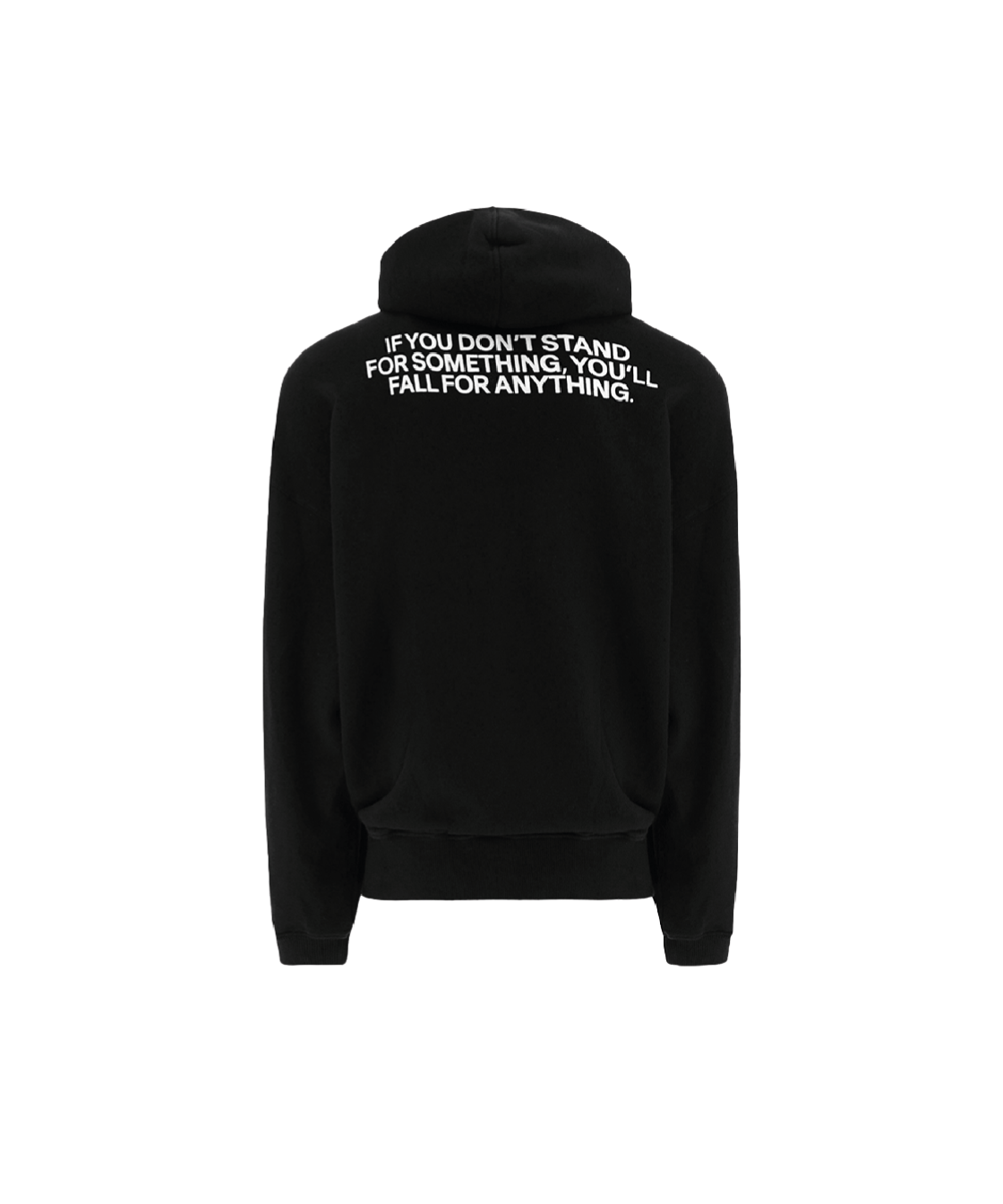 If you don't stand hoodie - black