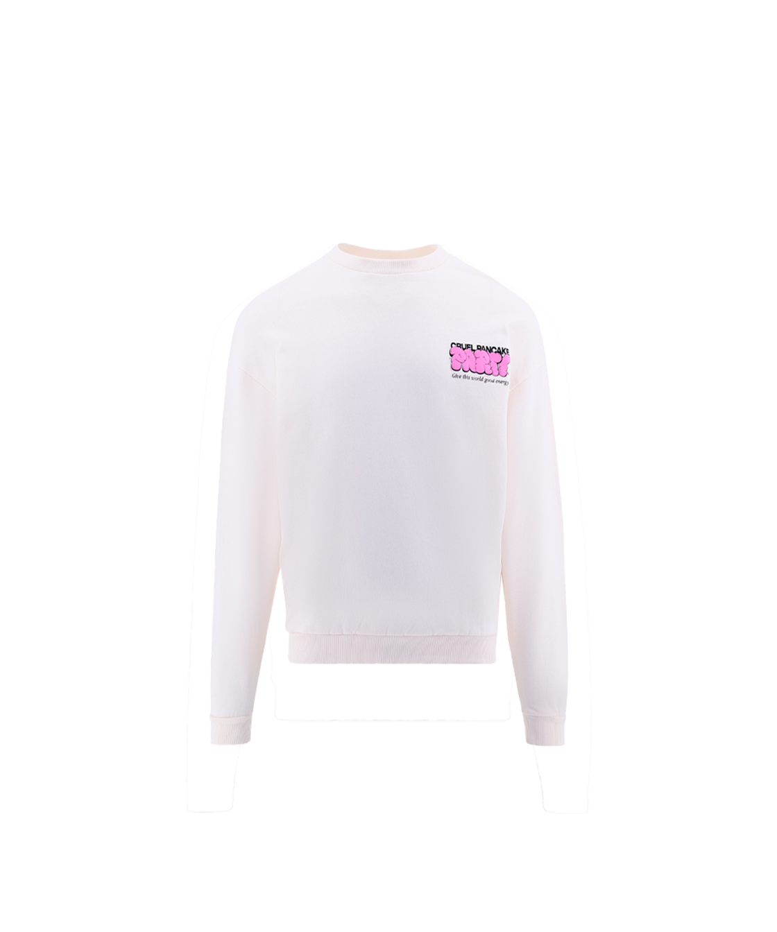 White party crewneck