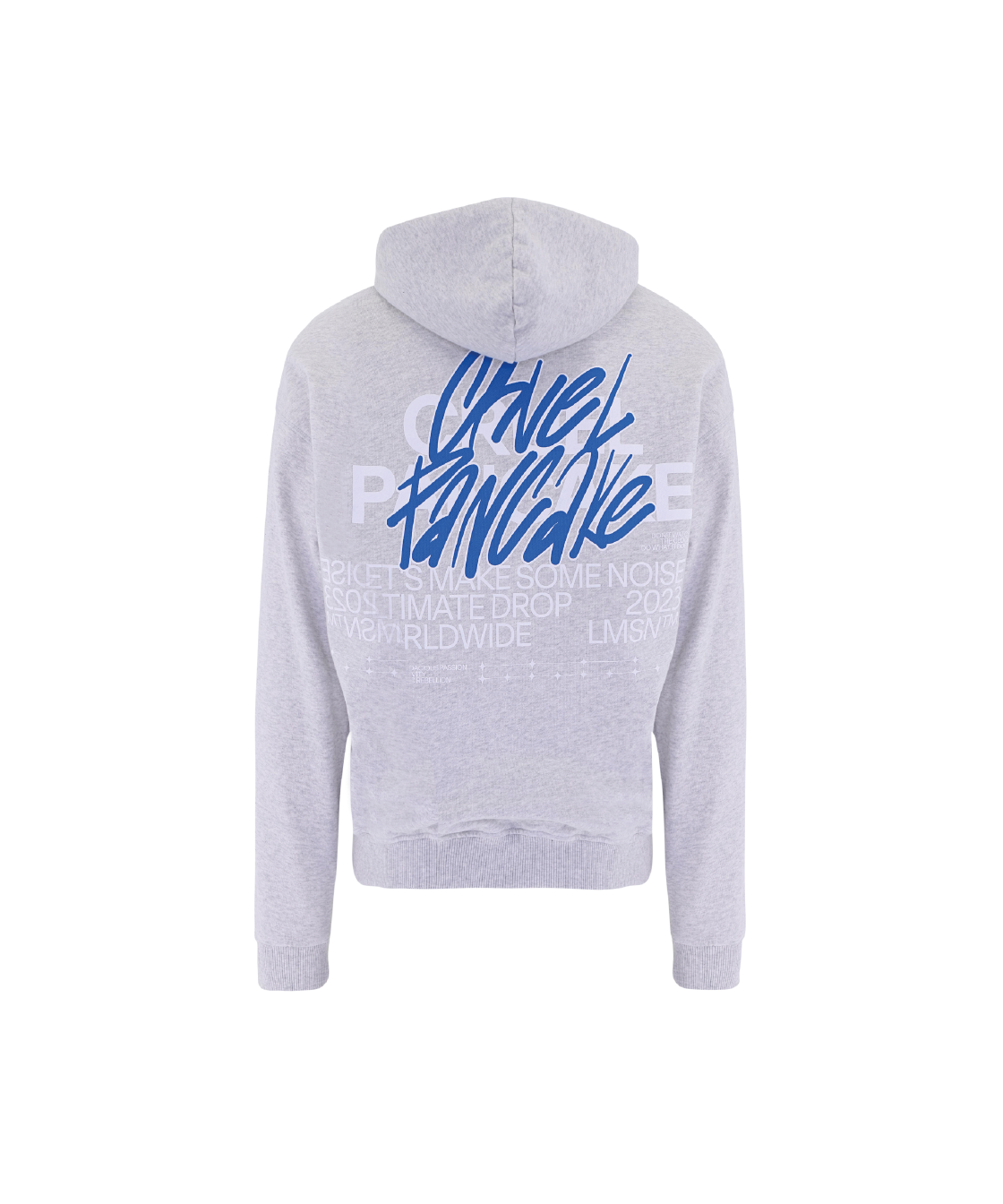 Let's make some noise hoodie - heather grey