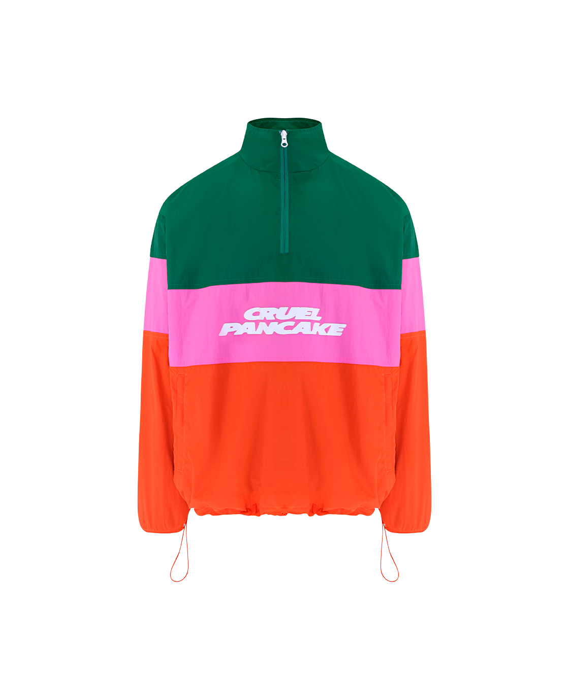 Orange soccer jacket