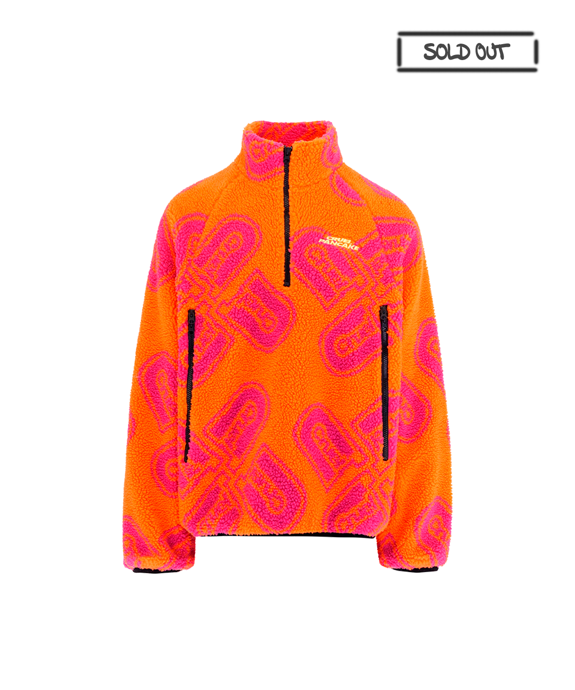 Orange polar fleece